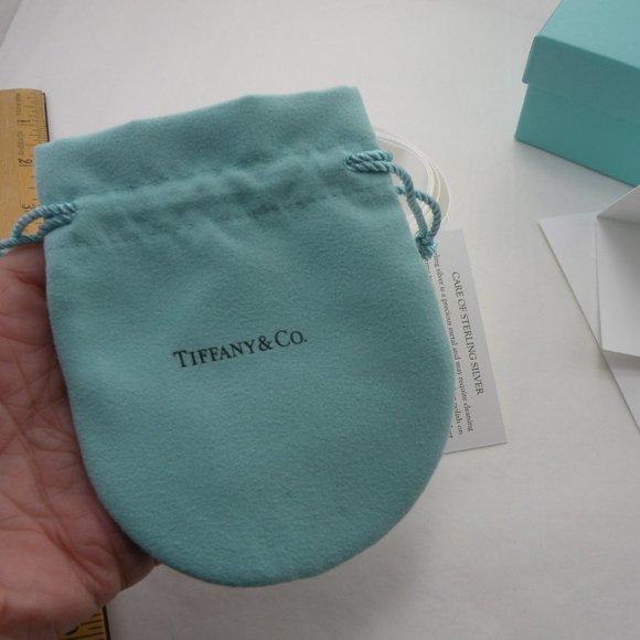 Tiffany & Co. Blue Box Bag Bow Card NEW Perfect Condition ! 4 Designer Jewelry - Picture 3 of 6